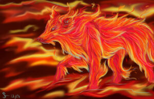 fire_wolf_by_zsparky